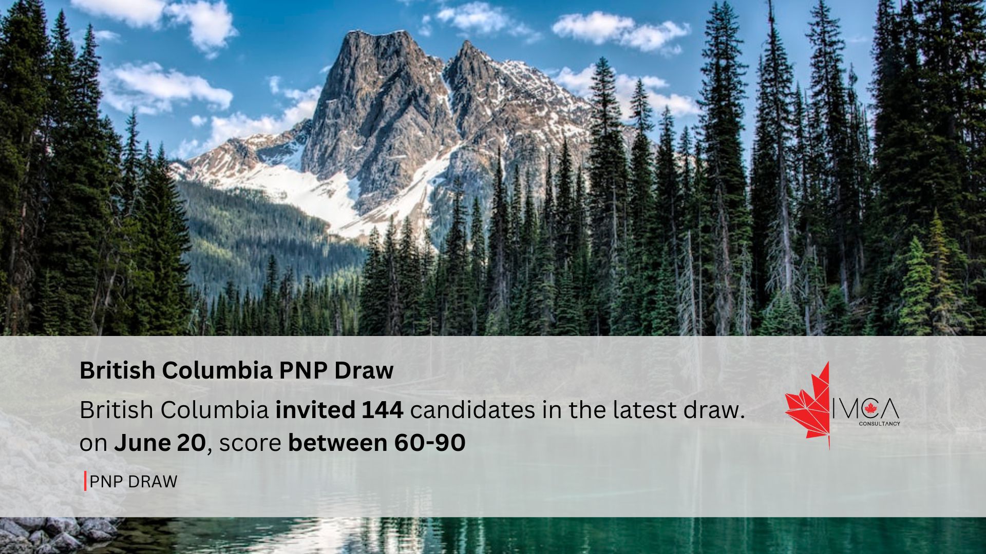Latest BC PNP Draw Of June Invites 185 Candidates