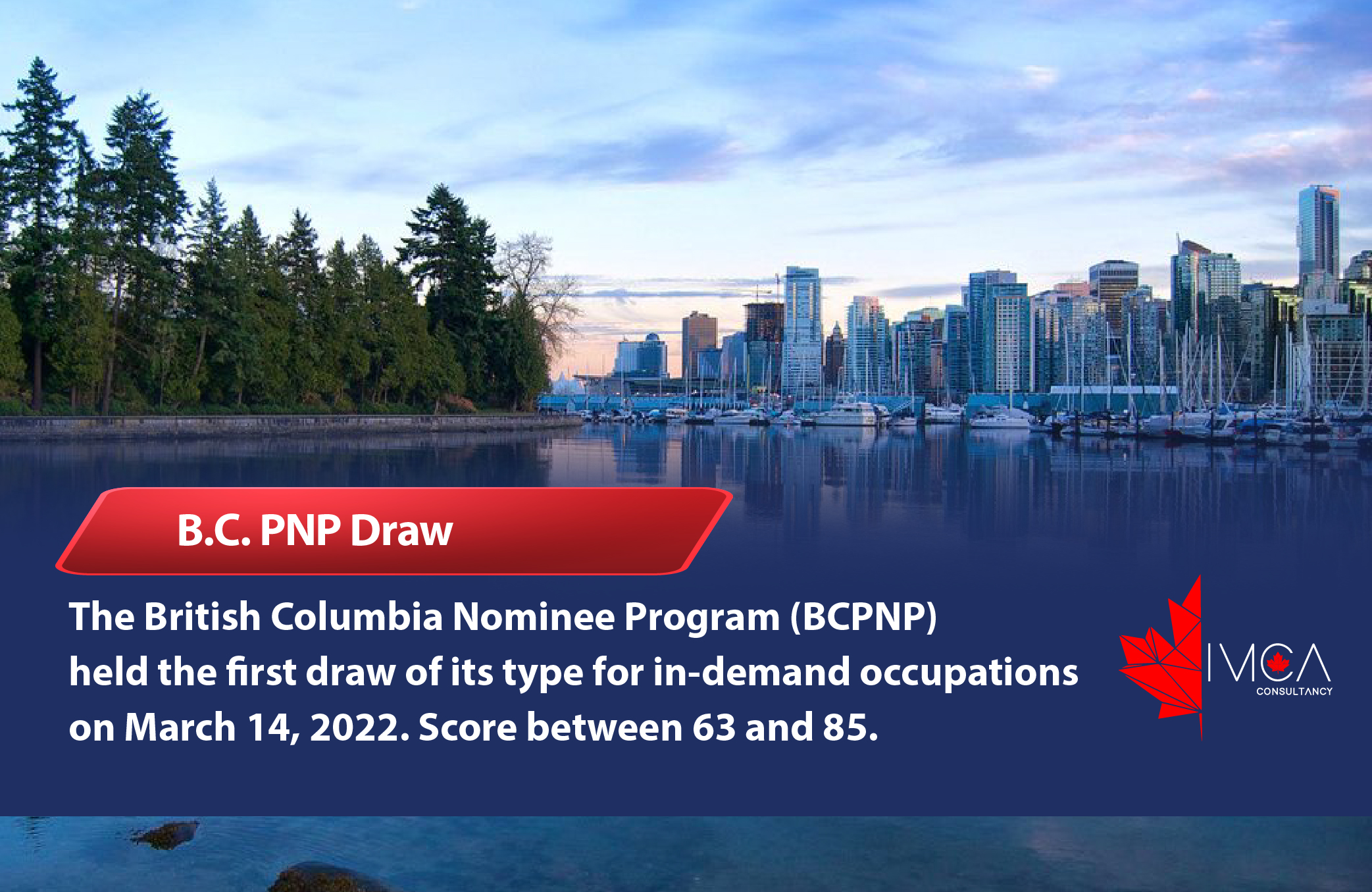 Latest British Columbia PNP Draw, Invited 188+ Candidates