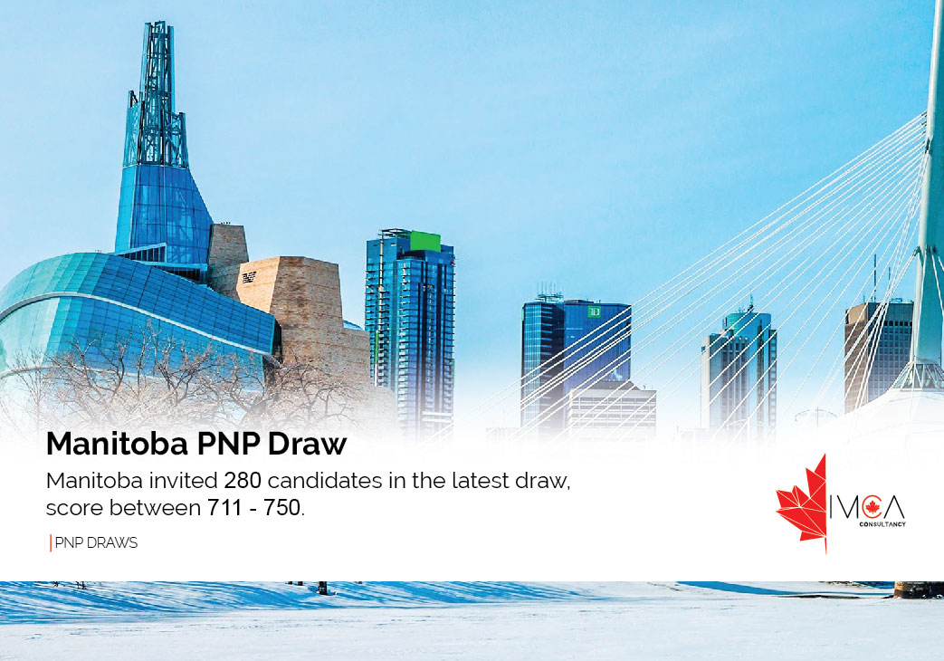 Canadian province Manitoba issues 542 skilled workers in latest PNP dr